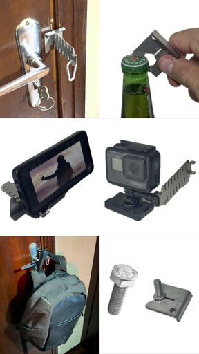 K-LOCK – Trava Portátil Multifuncional em Aço Inox 304