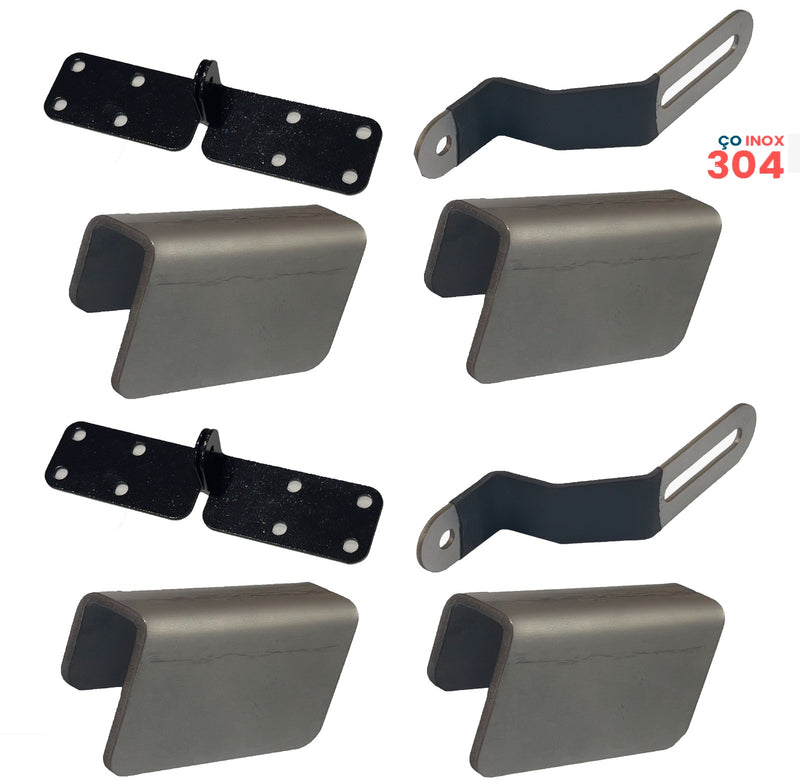 KIT portas da cabine + porta de correr + porta dos fundos